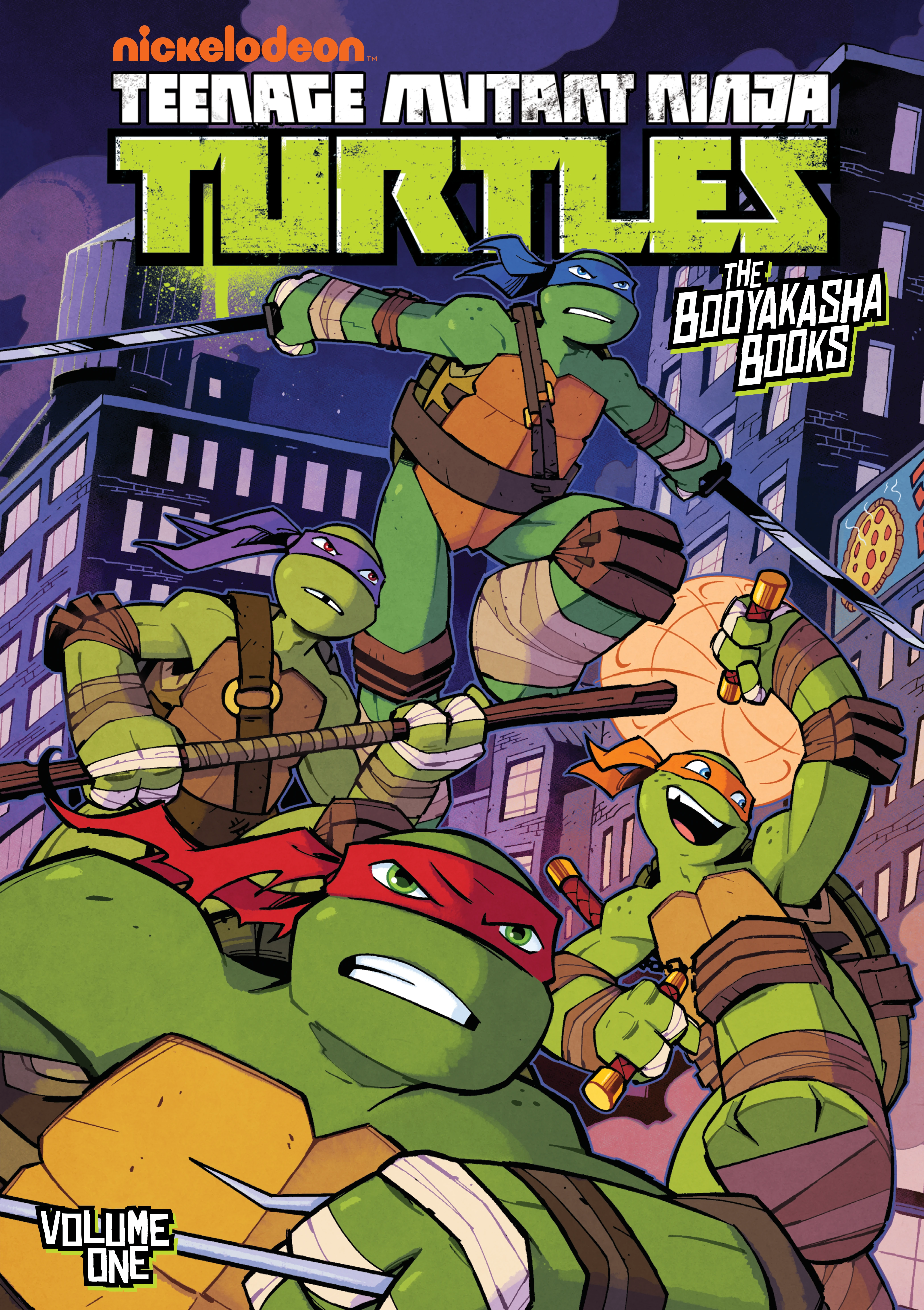 Teenage Mutant Ninja Turtles: The Booyakasha Books Vol. 1 (IDW Publishing, 2026) cover